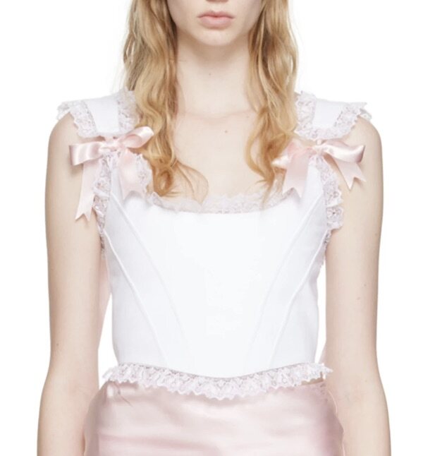 White Candy Corset Camisole