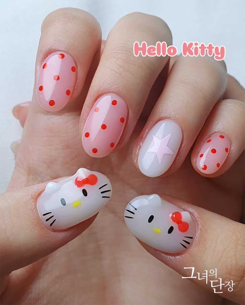 日韓爆紅立體HelloKitty美甲|洗版美甲款推薦:立體Kitty、曬黑Kitty、貓眼美甲、氣質法式款 日韓爆紅立體HelloKitty美甲|洗版美甲款推薦:立體Kitty、曬黑Kitty、貓眼美甲、氣質法式款