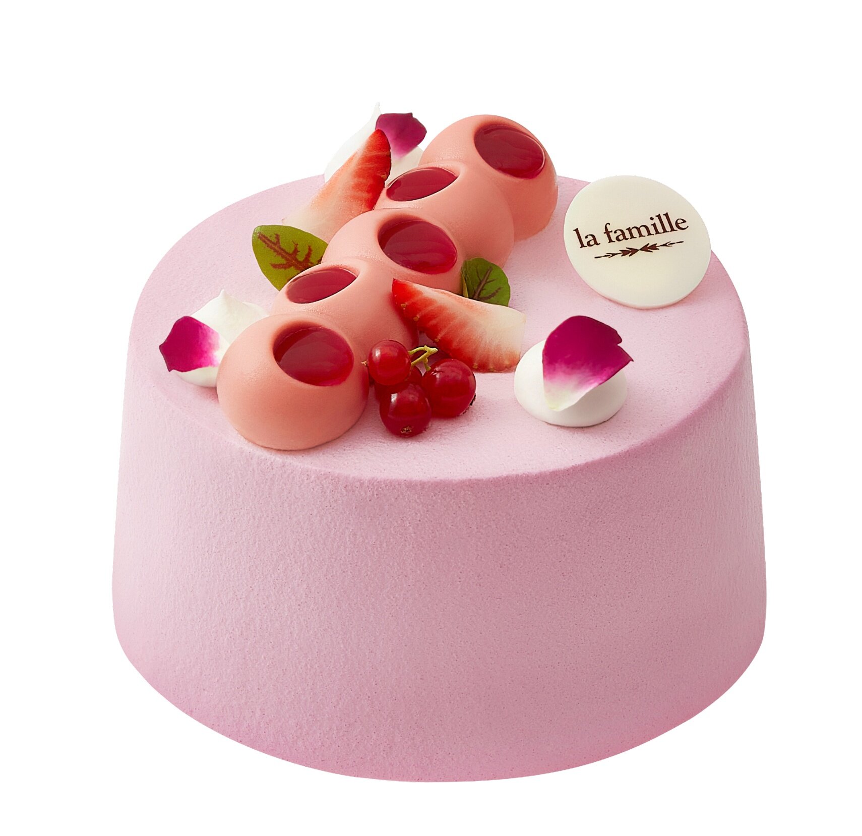 情人節蛋糕2024｜女友收到後會冧爆的蛋糕推介：柔和粉嫩款式/純素草莓蛋糕