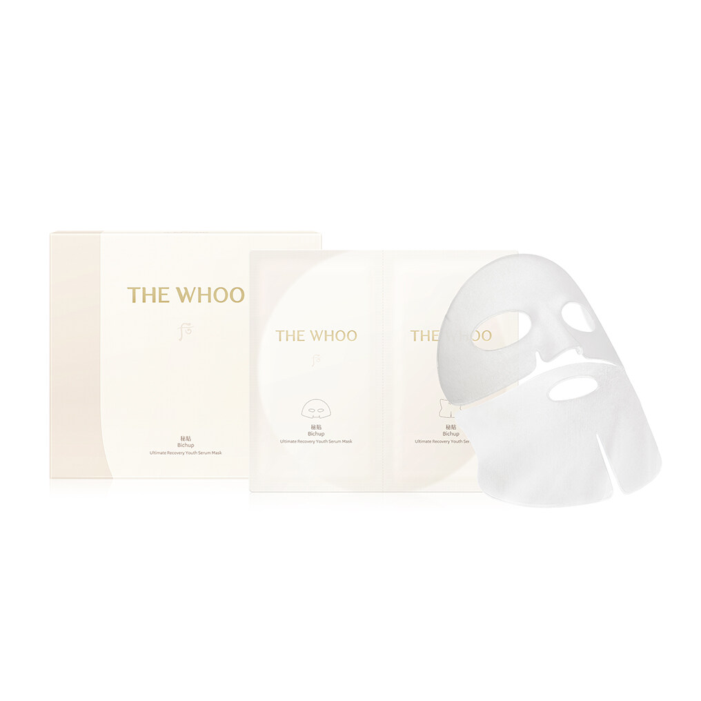 保濕面膜推薦：‬ THE‬‭ WHOO‬ 秘‬‭貼‬‭ 煥‬‭能‬‭修‬‭護‬‭面‬‭膜‬‭  $590/5‬‭pcs