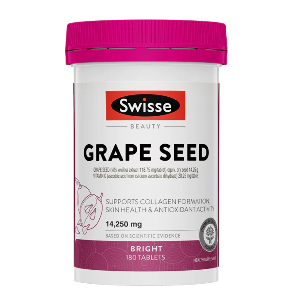抗氧化劑保健品推薦:Swisse Beauty 葡萄籽 抗氧化劑保健品推薦:Swisse Beauty 葡萄籽