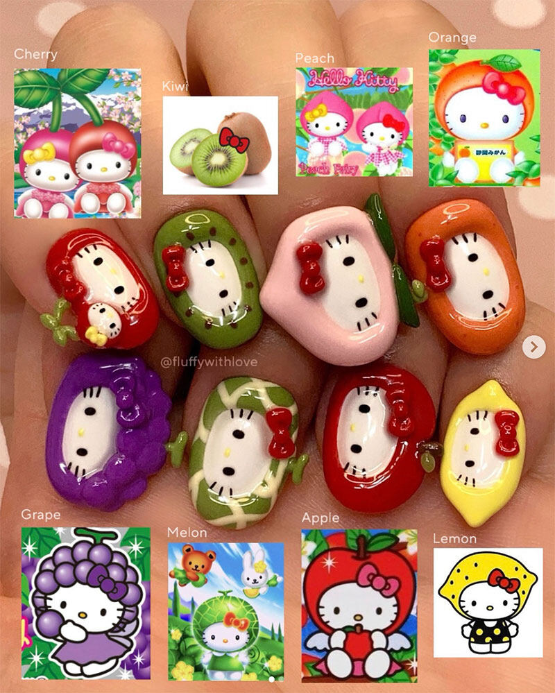 日韓爆紅立體HelloKitty美甲|洗版美甲款推薦:立體Kitty、曬黑Kitty、貓眼美甲、氣質法式款 日韓爆紅立體HelloKitty美甲|洗版美甲款推薦:立體Kitty、曬黑Kitty、貓眼美甲、氣質法式款