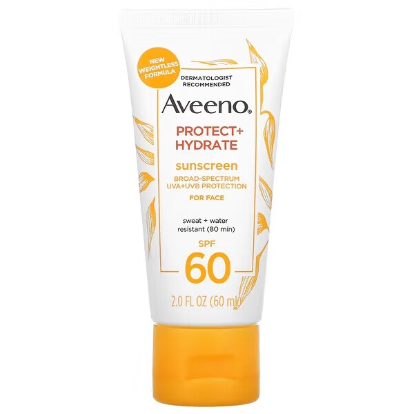 身體防曬推薦：Aveeno保護+補水抗曬乳液 SPF 60