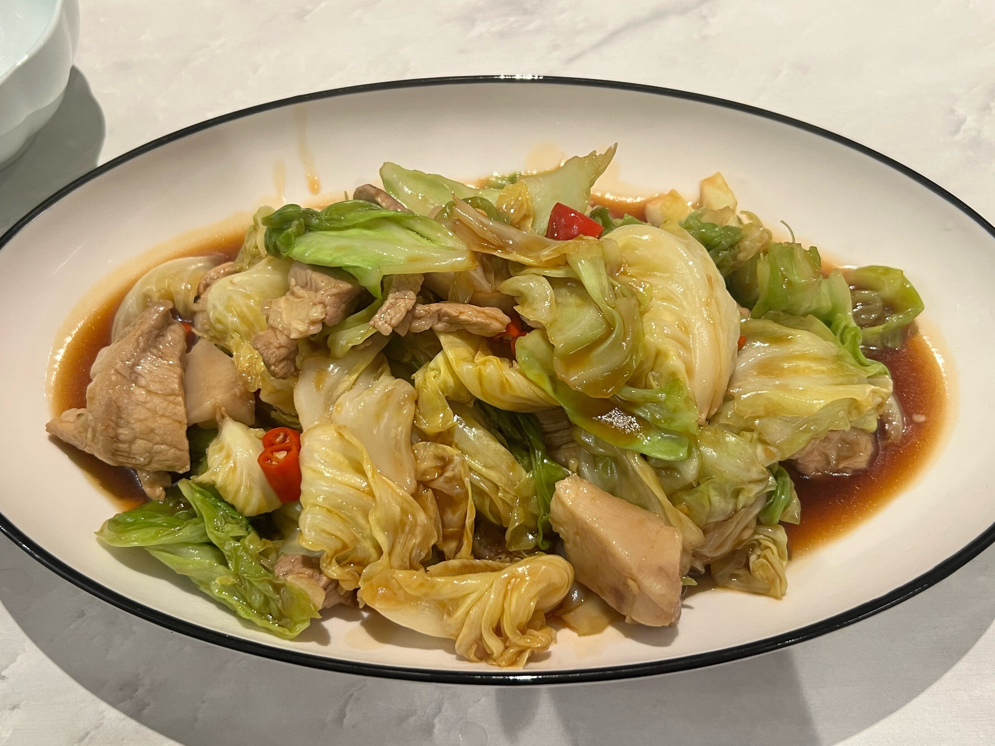 椰菜食譜：蒜香椰菜炒牛肉