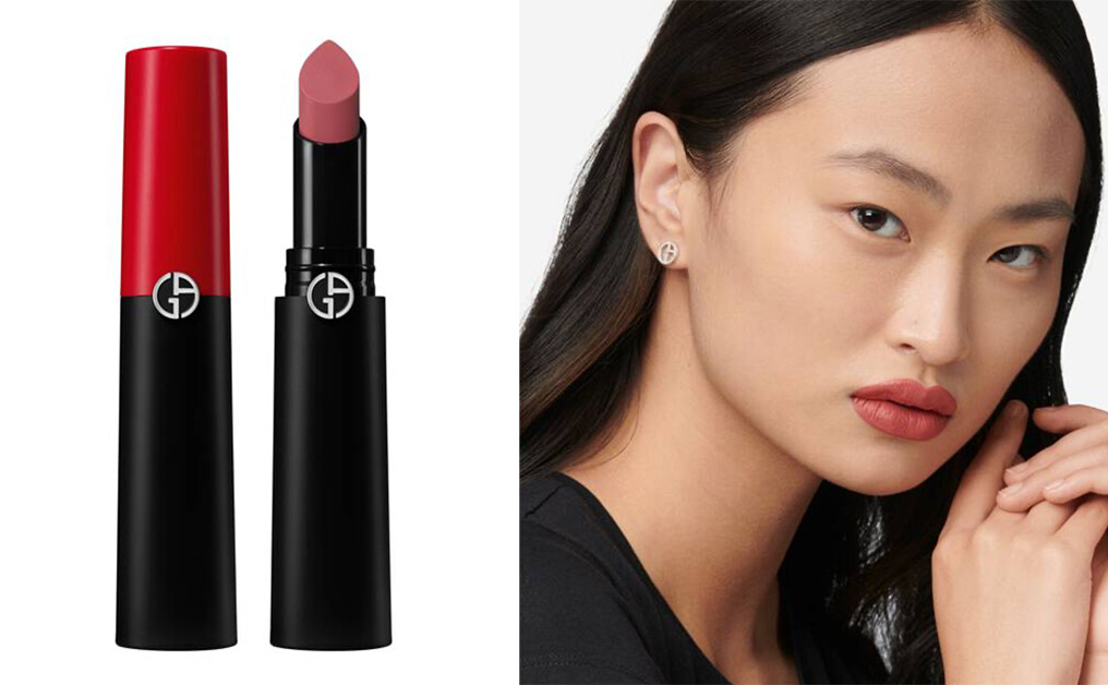 豆沙色唇膏推薦：Armani Beauty 輕柔啞亮唇膏