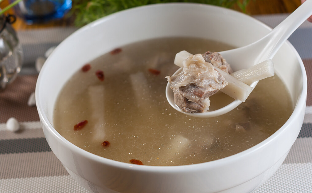 羊肚菌湯配搭食譜：羊肚菌淮山湯