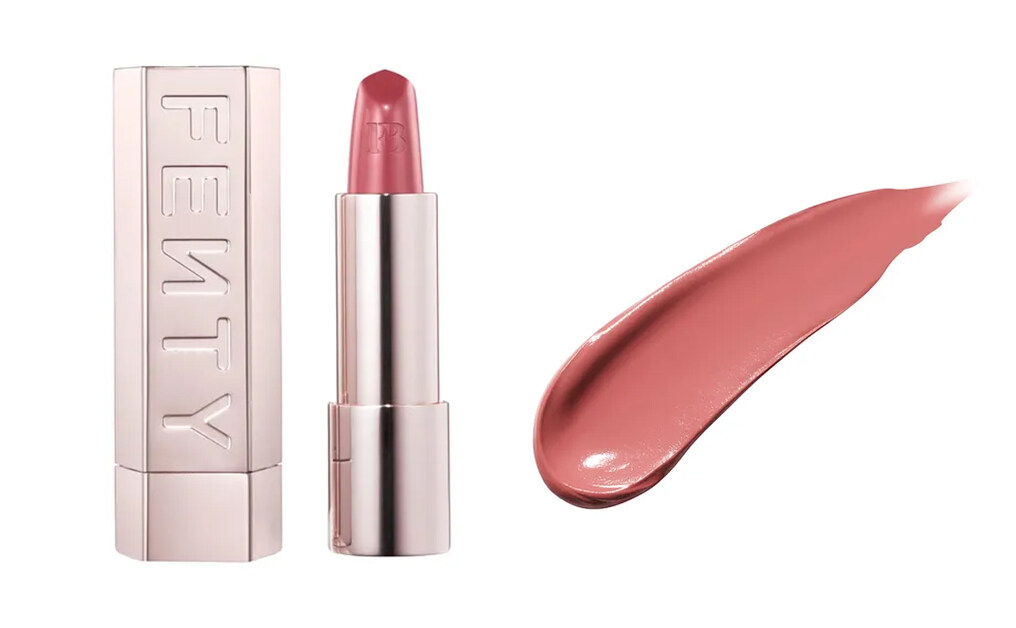豆沙色唇膏： Fenty Beauty Icon Refillable Semi-Matte Lipstick