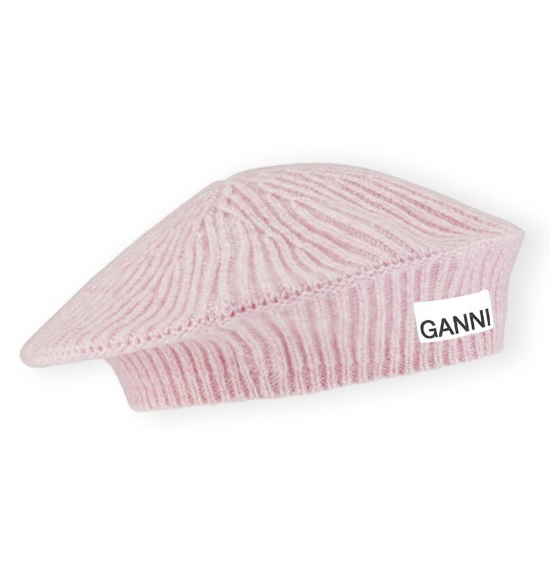 GANNI 針織貝雷帽（$866）