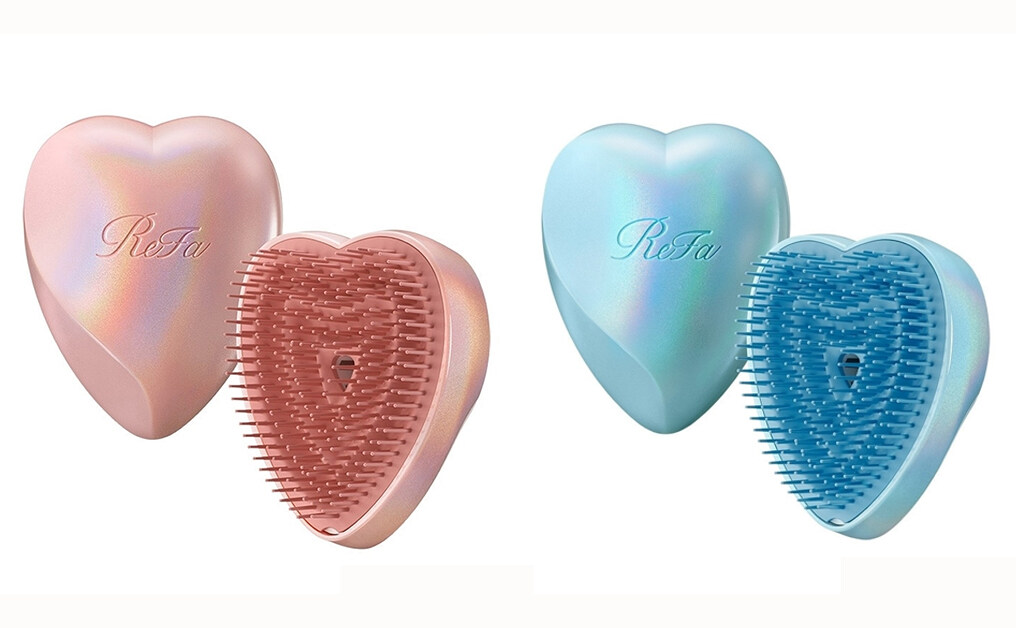 日本PLAZA必買推薦：ReFa Heart Brush 心型美髮梳 #PLAZA限定色