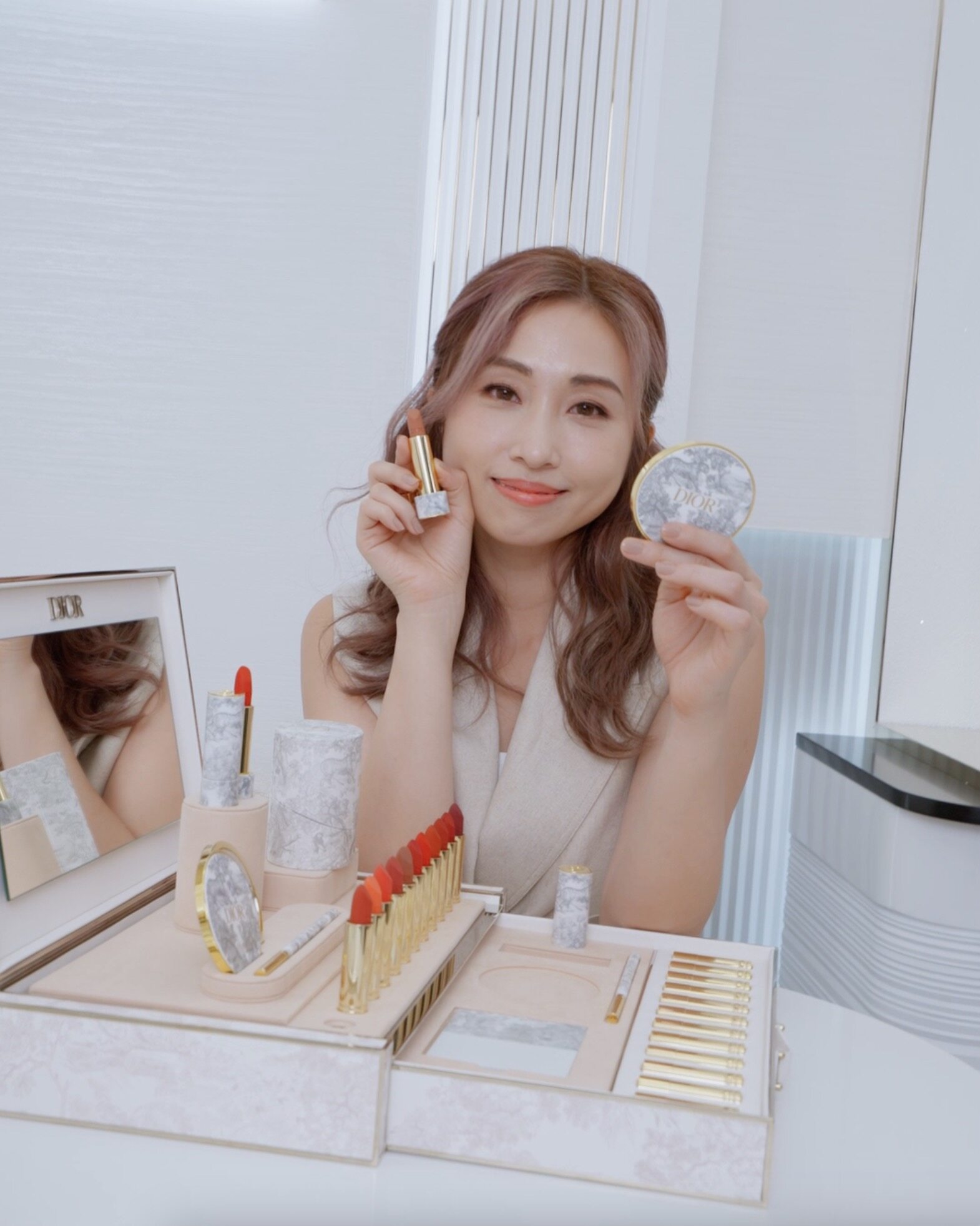 限定必搶😍開箱Dior全新Rouge Premier高級訂製唇膏系列💄美編探店 : 法式奢華美妝購物體驗 限定必搶😍開箱Dior全新Rouge Premier高級訂製唇膏系列💄美編探店 : 法式奢華美妝購物體驗