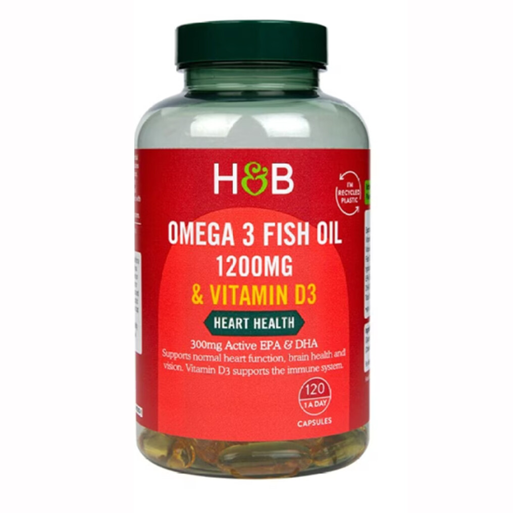 魚油丸推薦:Holland & Barrett Omega-3 魚油丸 魚油丸推薦:Holland & Barrett Omega-3 魚油丸