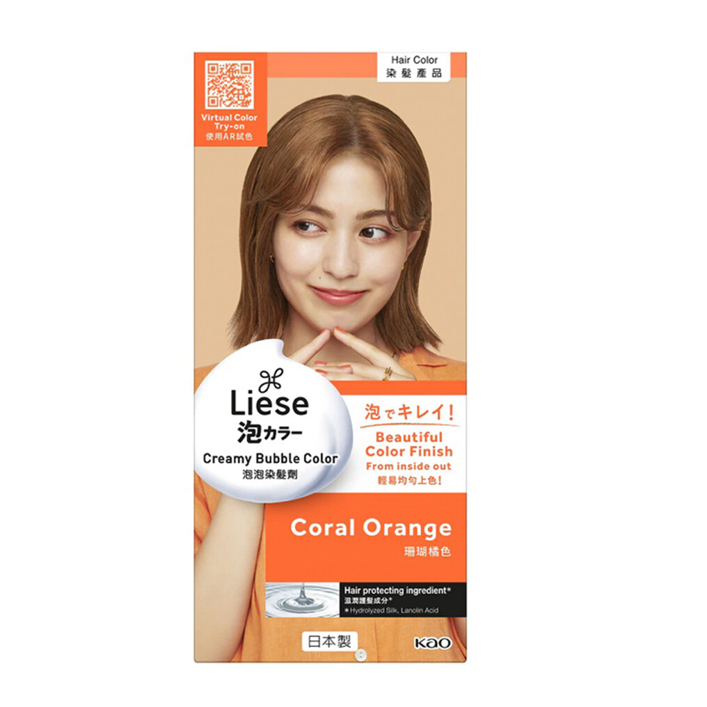 日本Liese泡泡染髮劑的染髮顏色選擇十分多，因此備受歡迎。