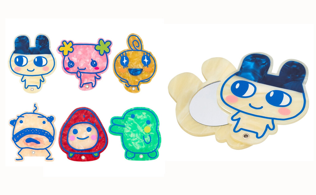 日本PLAZA必買推薦：Flowering × Tamagotchi 雙面化妝鏡 #PLAZA限定