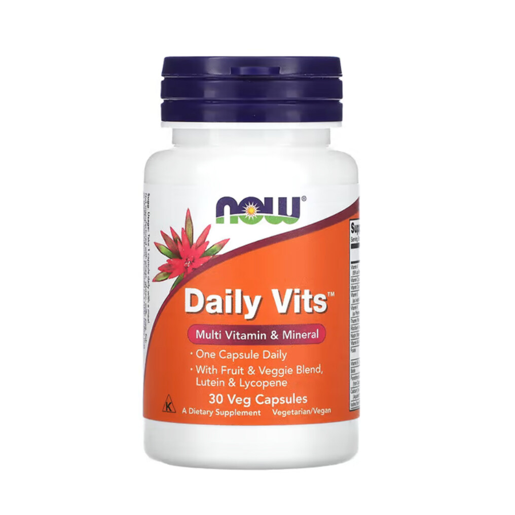 綜合維他命推薦：NOW Foods 每日維他命素食膠囊