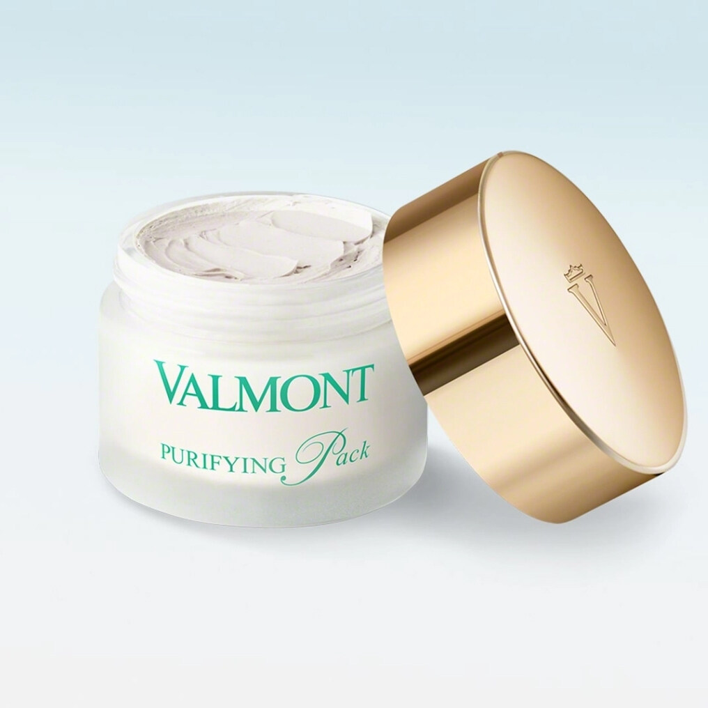 去油脂粒產品：Valmont 澈淨潔膚面膜 $1,380/50ml