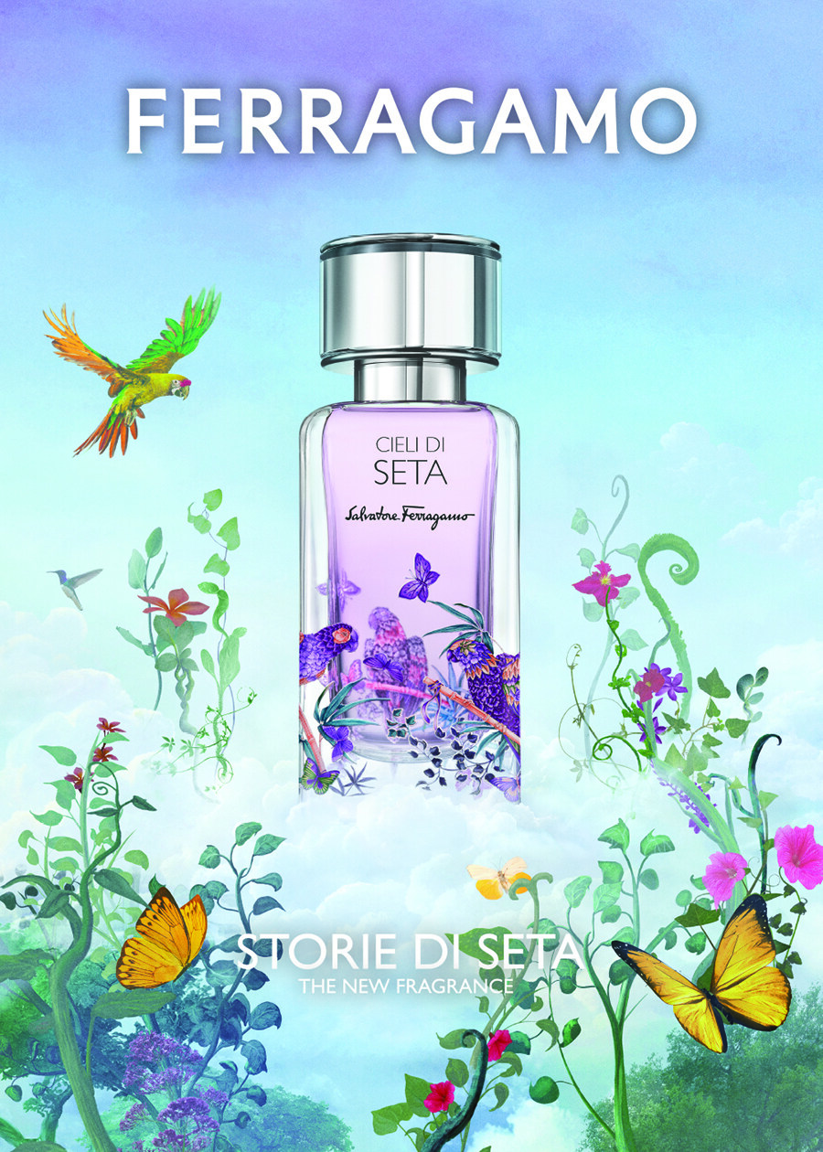 投入如「絲」如畫的夢幻境界！FERRAGAMO Storie di Seta絲之境香水系列新香水登場！