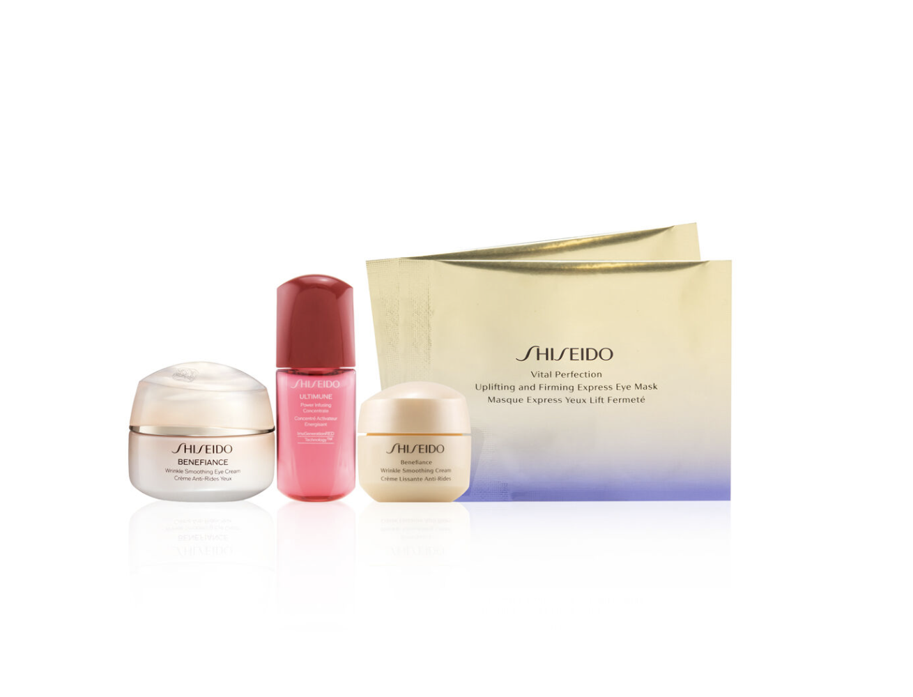 旅行裝、護膚品試用裝推介品牌：Shiseido