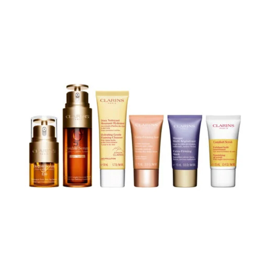 旅行裝、護膚品試用裝推介品牌：Clarins