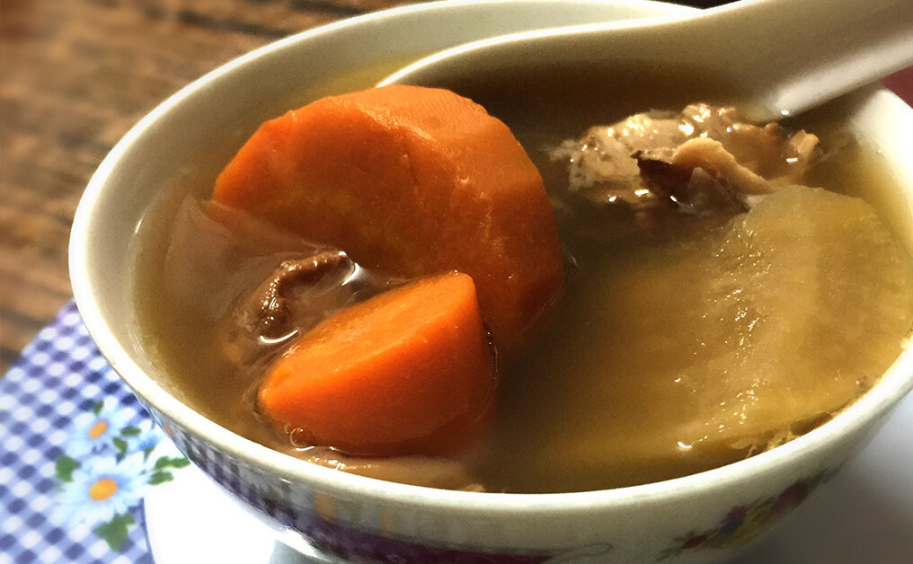 感冒湯水食療：紅青蘿蔔湯
