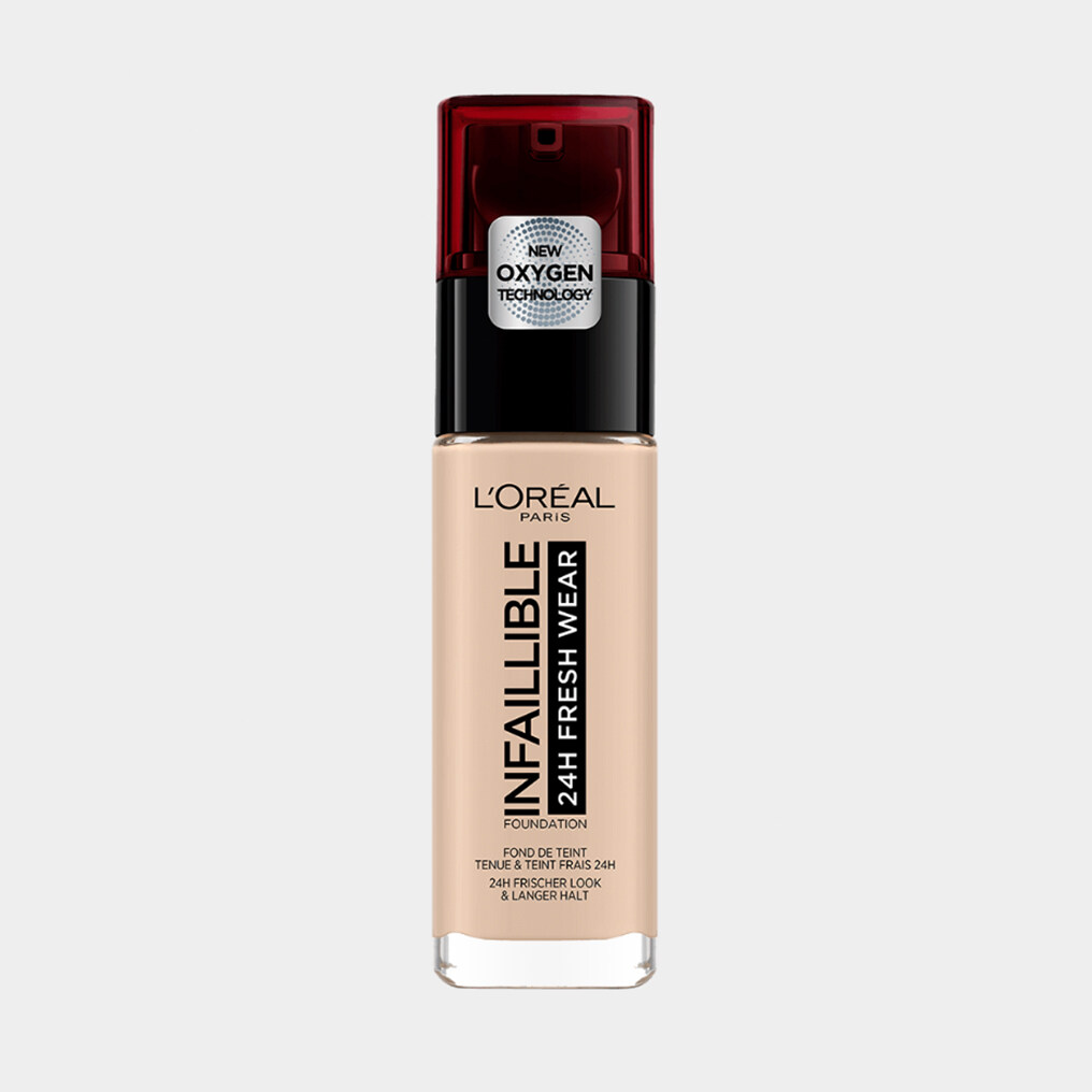 粉底液推薦：L'oreal Paris Infallible 24小時零瑕粉底液 $149/30ml