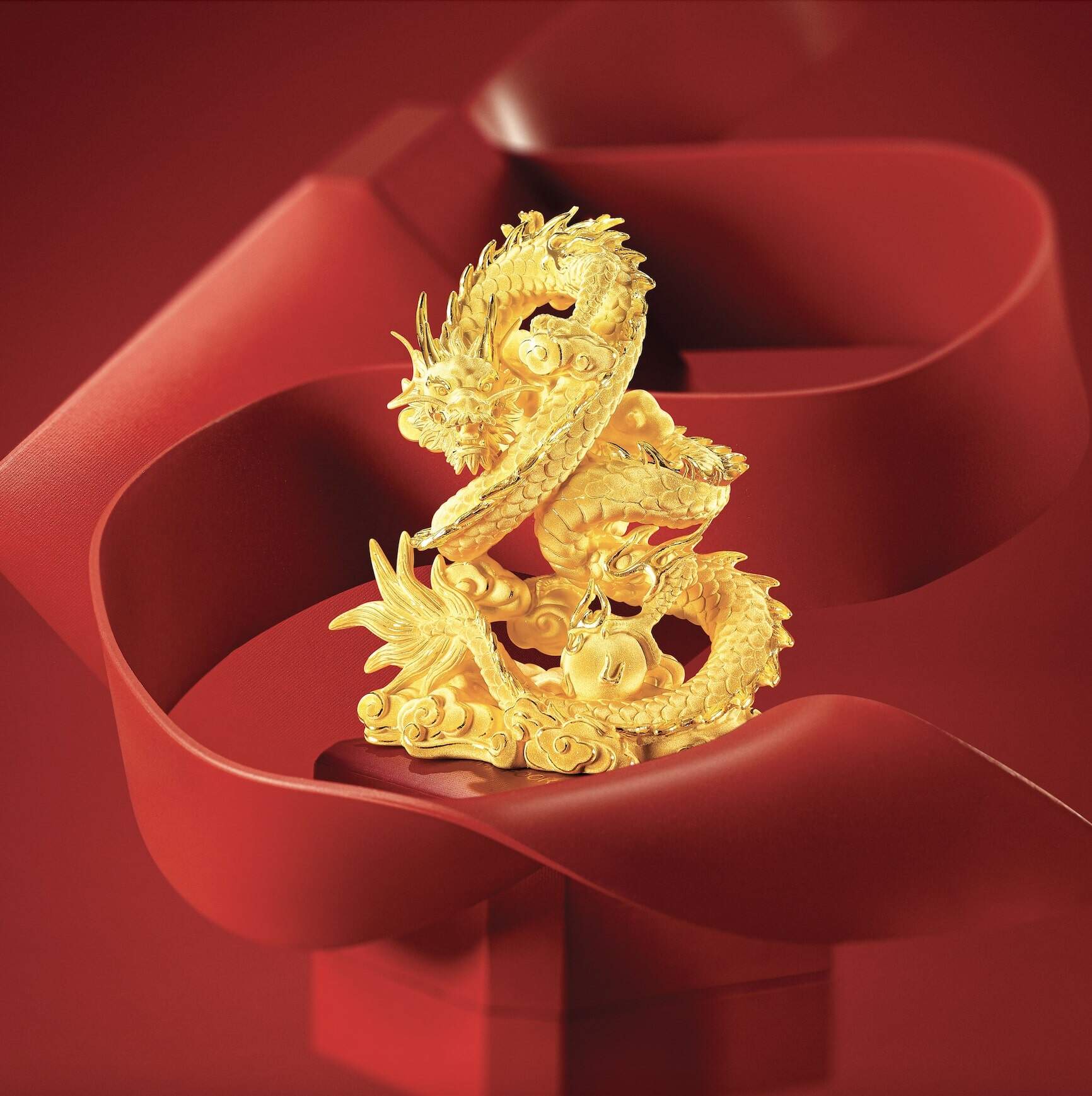 金龍獻瑞！以周大福足金龍金飾饋贈祝福 展開美好一年 讓福氣接龍而來🐉