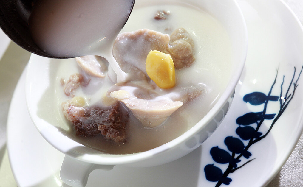 感冒湯水食療：杏仁百合湯