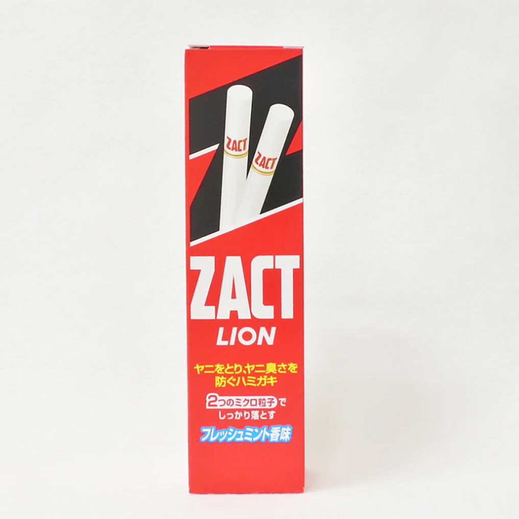 牙膏推薦：獅王 Lion Zact 去煙漬美白牙膏