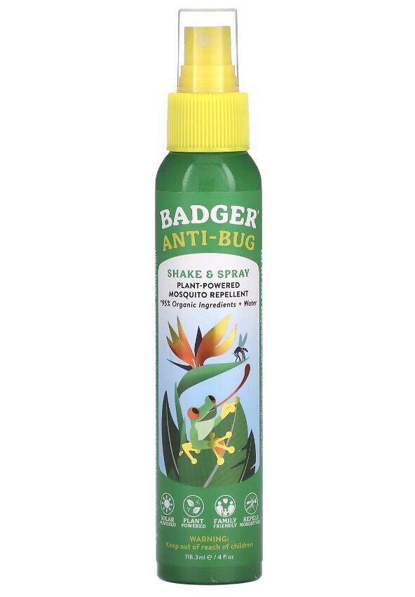 蚊怕水推薦：Badger Company 驅蟲噴霧