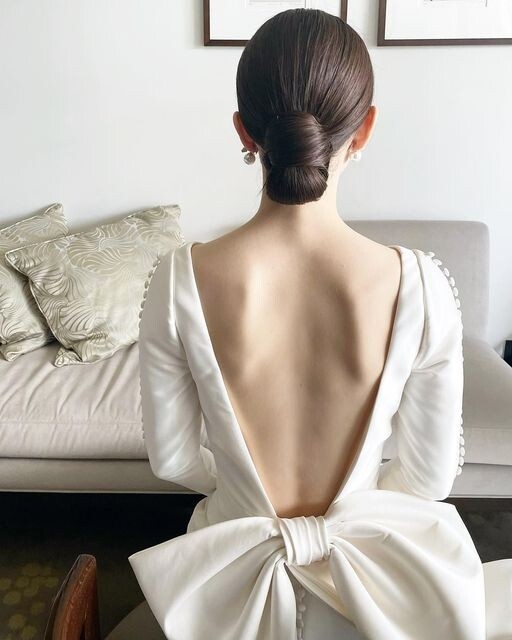 新娘髮型推薦｜20+日韓範本：公主頭、馬尾等圓臉也適合｜附配襯頭紗及皇冠頭飾貼士