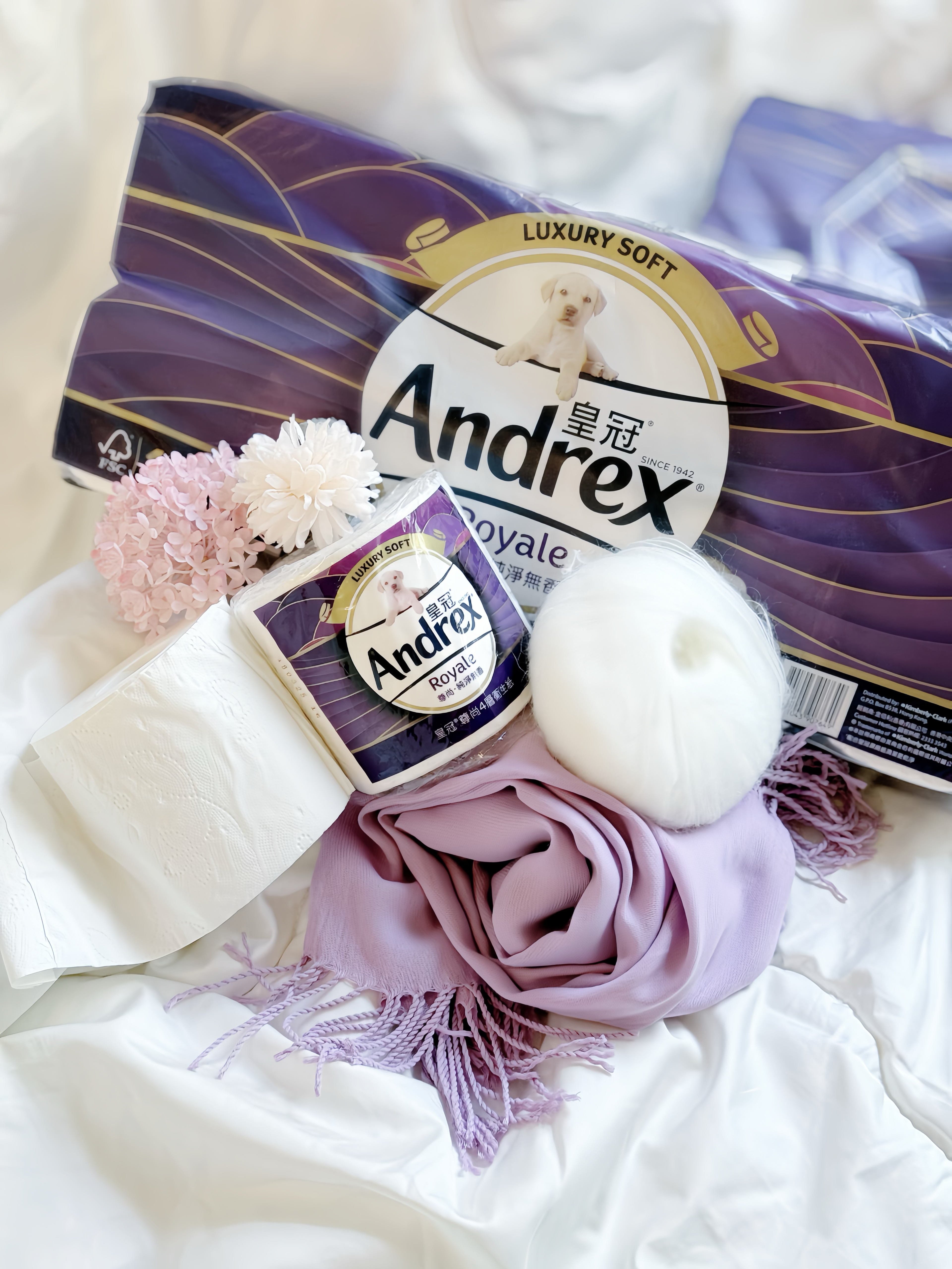全城熱捧的頂級羊絨感!Cosmo編輯實測推介:Andrex 全新Royale尊尚4層衞生紙 皇室般的奢華享受 全城熱捧的頂級羊絨感!Cosmo編輯實測推介:Andrex 全新Royale尊尚4層衞生紙 皇室般的奢華享受