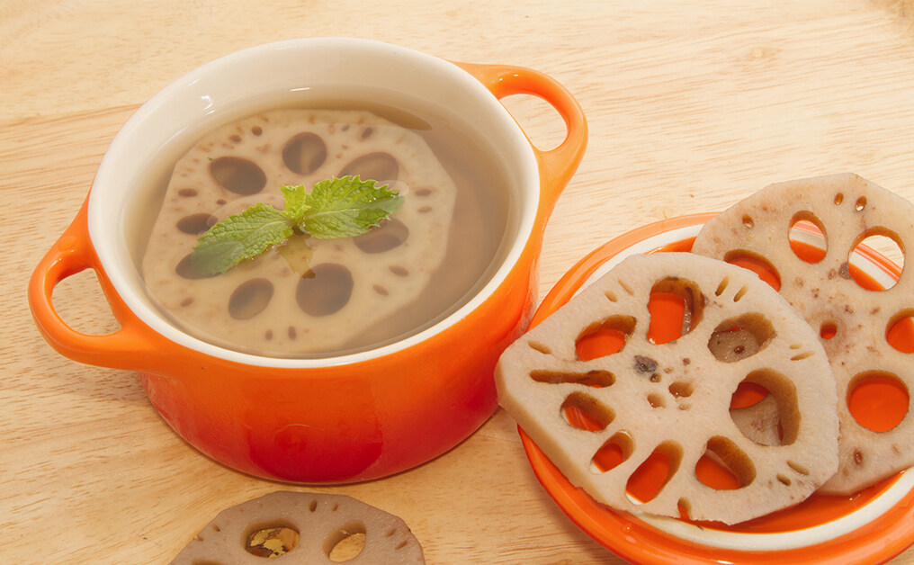 蓮藕湯食譜推介：蓮藕素湯・清熱解毒