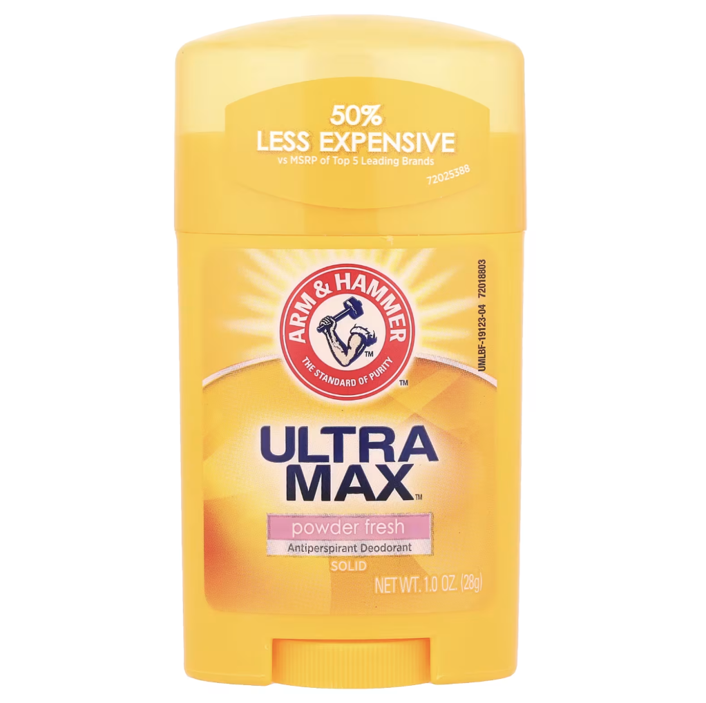 Arm & Hammer 固體止汗淨味劑 $15.86/28g Arm & Hammer 固體止汗淨味劑 $15.86/28g