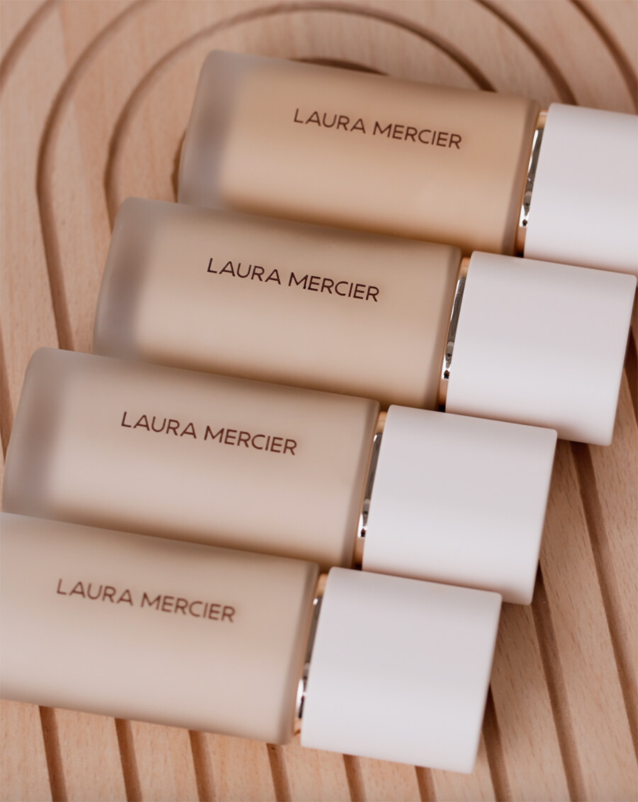 底妝大比拼｜Laura Mercier全新養膚級純淨無瑕柔霧粉底液✨零負擔、零粉感、化妝同時護膚