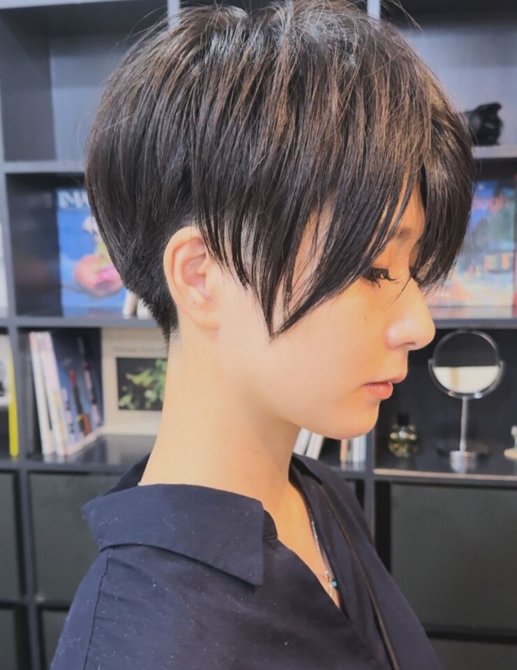 短髮造型｜不用整理的  Hair Styles+Hair Weaving 織髮