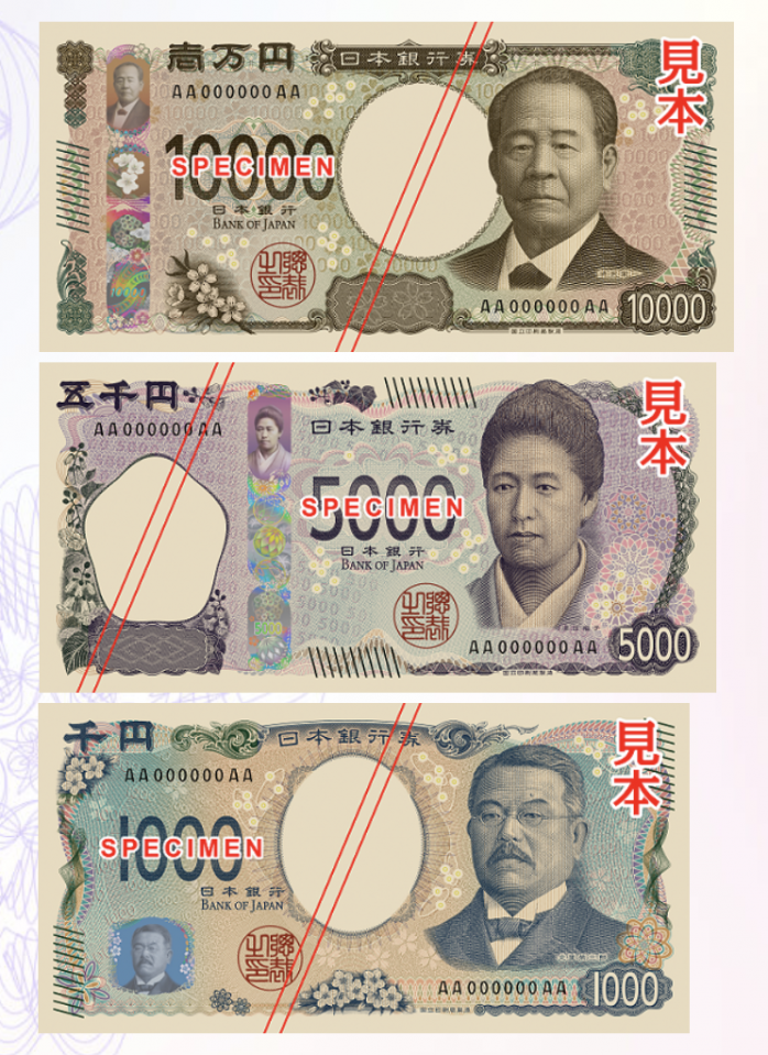 日幣全新造型面世!日本新紙鈔4大特點全公開:紙幣上的三大人物到底是誰? 日幣全新造型面世!日本新紙鈔4大特點全公開:紙幣上的三大人物到底是誰?