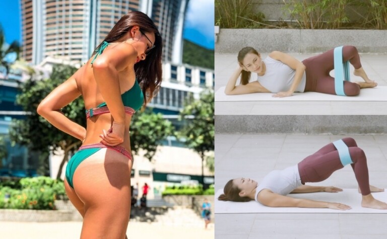 蜜桃臀訓練｜健身女神Joemary公開7日翹臀挑戰每日1分鐘打造超性感美臀線條