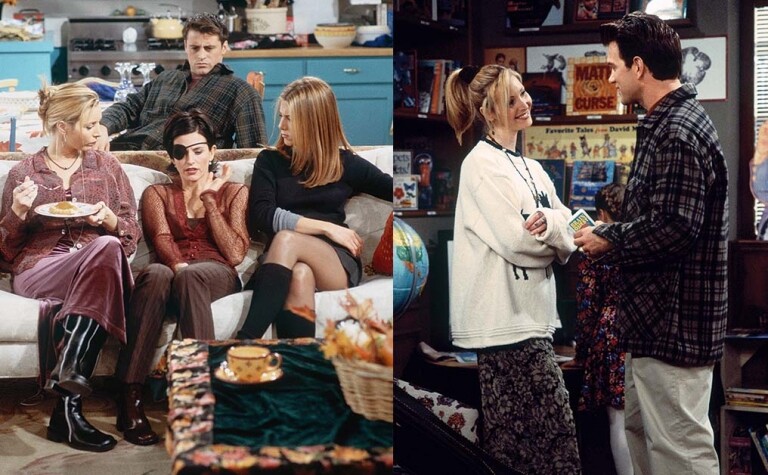 美式復古6大穿搭要點｜美劇《Friends》三大女主角是90年代美國女生的穿搭範本！