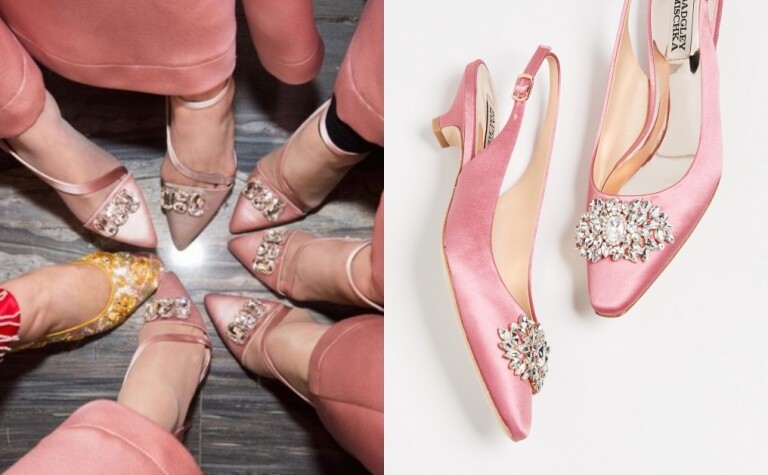 姊妹團, 姊妹鞋, 姊妹裙, pink heels