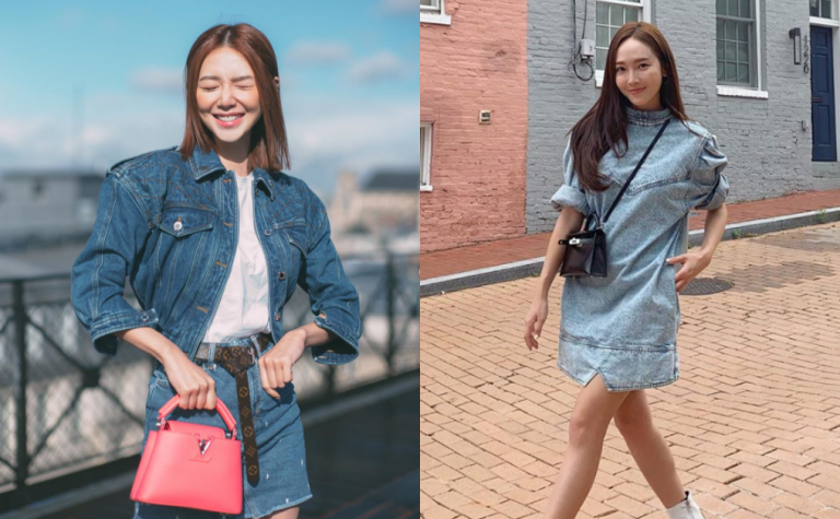 跟明星學襯長青百搭入秋牛仔Look｜精選網購牛仔褲、牛仔褸、牛仔短裙和連身裙 散發休閒時尚魅力