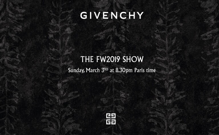 巴黎時裝展線上看：Givenchy 2019秋冬時裝周天橋實況