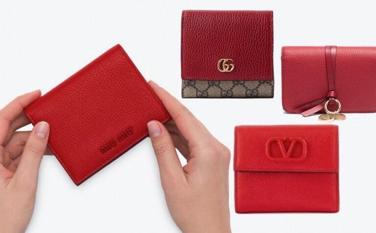 2021農曆新年必買應節紅色銀包｜20個名牌銀包大檢閱:Gucci、Prada、Chloé等實用時尚錢包款推介
