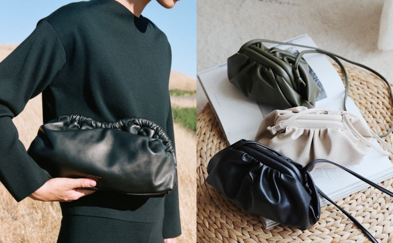 Bottega Veneta 的 The Pouch「雲朵包」外型簡約又易襯，每次推出新色也被搶購一空！買不到心頭好又想擁有一款類似質感的手袋，其實你還有這些品牌可以選⋯⋯
