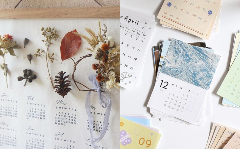 2021月曆推介｜清新布月曆 本地插畫家：10+網購月曆為新年帶來新開始