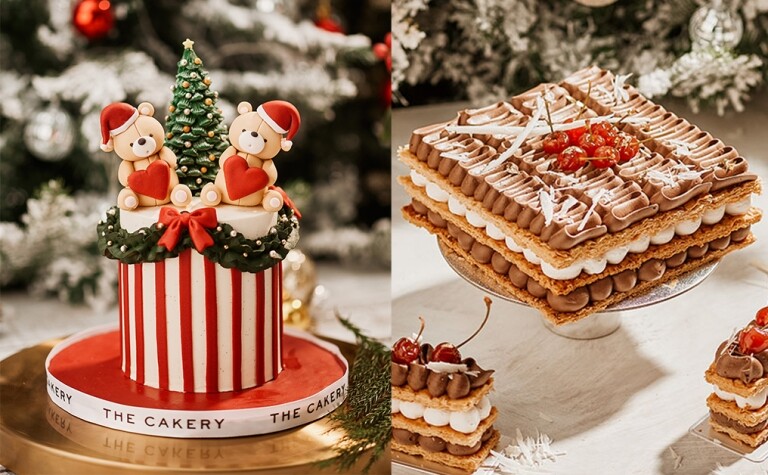 聖誕蛋糕2022｜15＋好影又好味聖誕甜品：Rosewood薑餅屋/GODIVA蘋果聖誕樹