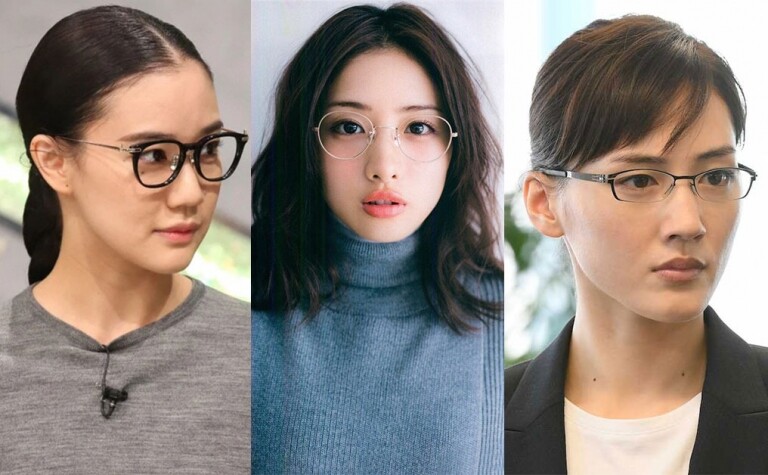 日本票選十大最適合戴眼鏡的30歲以上女星！冠軍竟是她？