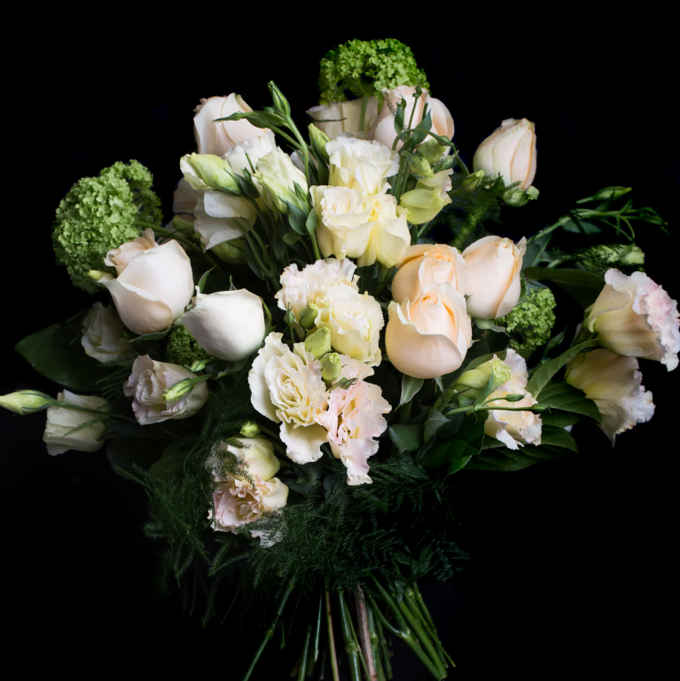 Champagne Flower Bouquet