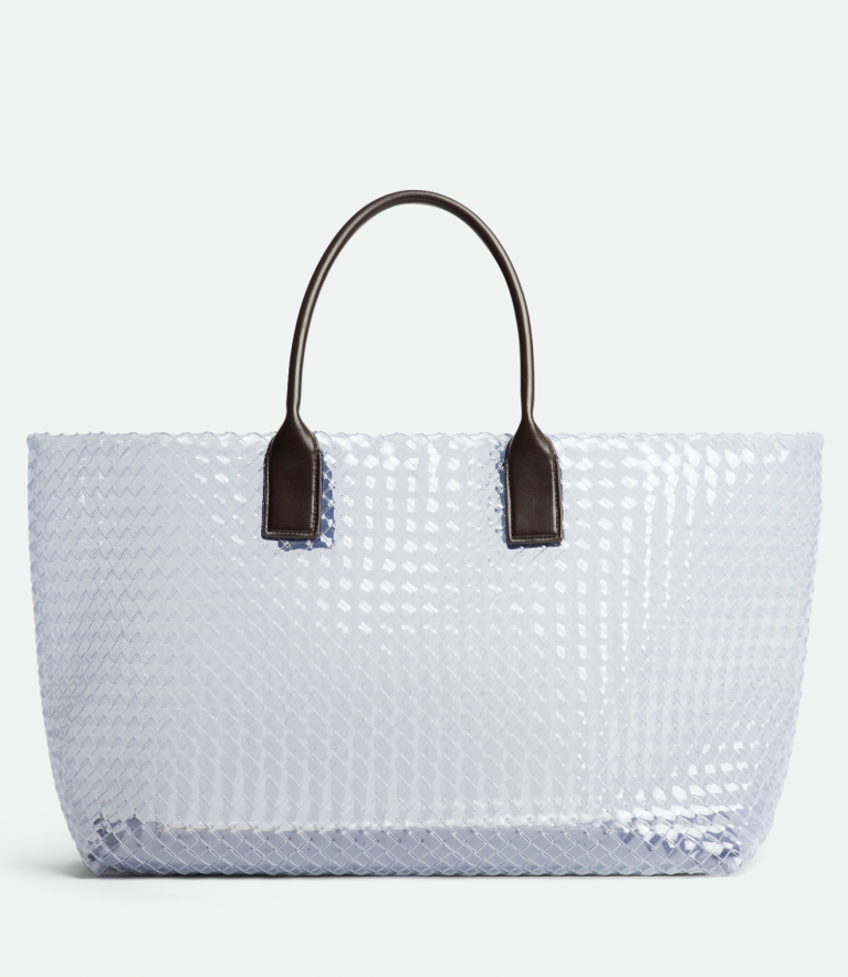 Bottega Veneta透明大號Cabat手袋 Bottega Veneta透明大號Cabat手袋