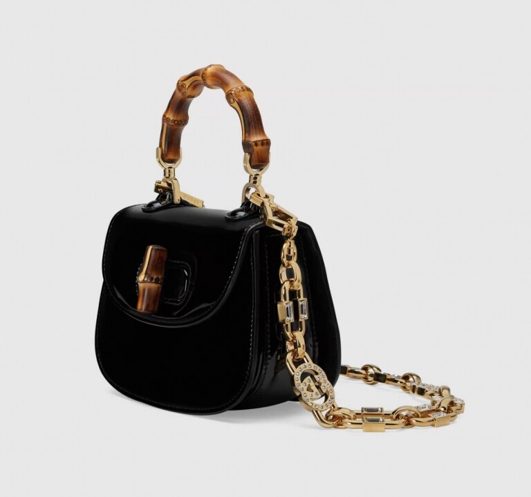 Gucci Bamboo 1947迷你手挽袋