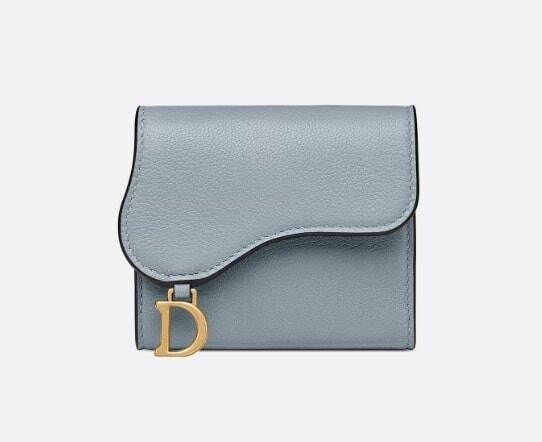 藍色Saddle Lotus銀包 藍色Saddle Lotus銀包