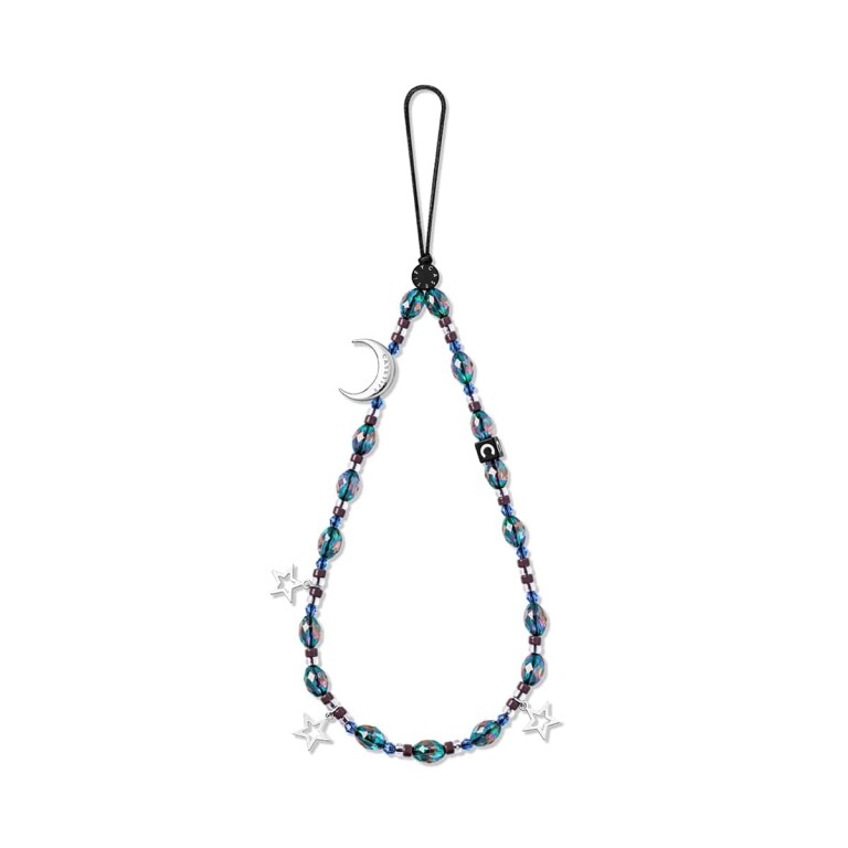 Glitter Phone Charm - Midnight Indigo